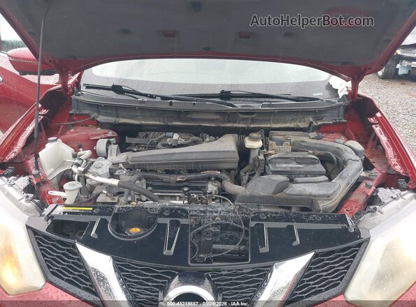 5N1AT2MN7GC808864 2016 NISSAN ROGUE Бордовый Вид сзади