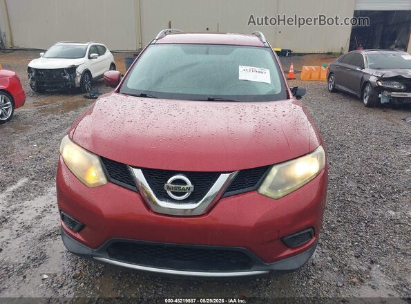 5N1AT2MN7GC808864 2016 NISSAN ROGUE Бордовый Вид щитка приборов