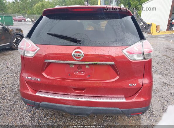 5N1AT2MN7GC808864 2016 NISSAN ROGUE Бордовый 