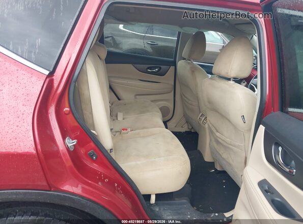 5N1AT2MN7GC808864 2016 NISSAN ROGUE Бордовый Вид наклейки с VIN-кодом