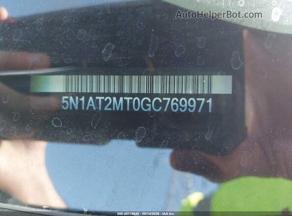 5N1AT2MT0GC769971 2016 NISSAN ROGUE Black 