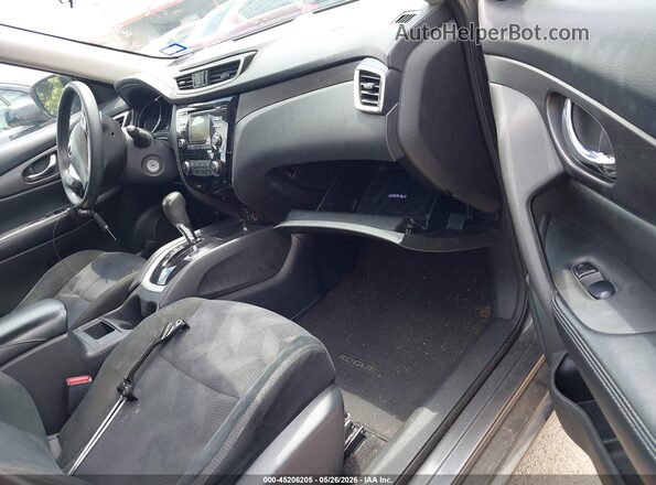 5N1AT2MT0GC900526 2016 NISSAN ROGUE Серый Вид салона спереди