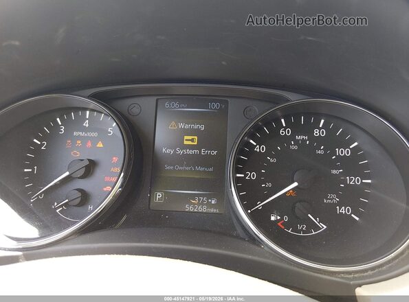 5N1AT2MT0HC756381 2017 NISSAN ROGUE Black Հետևի նստատեղերի տեսք