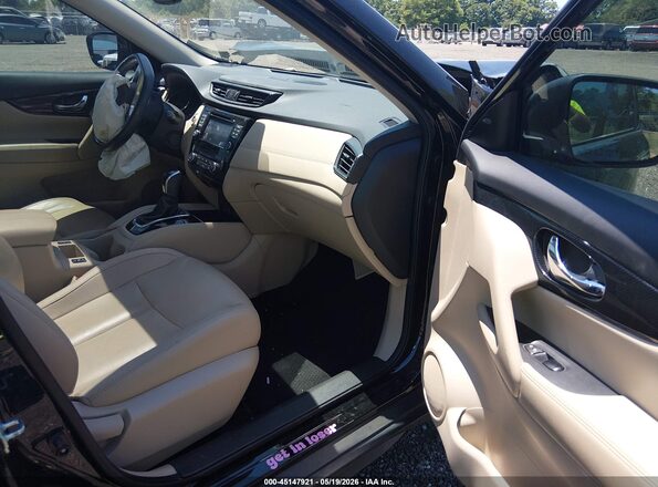 5N1AT2MT0HC756381 2017 NISSAN ROGUE Black Սալոնի դիմացի տեսք