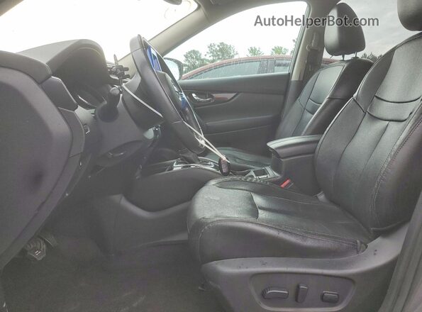 5N1AT2MT0JC735438 2018 NISSAN ROGUE Gray წინა სალონის ხედი
