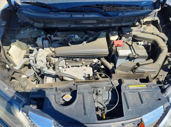 5N1AT2MT0JC735438 2018 NISSAN ROGUE Gray ძრავის განყოფილების ხედი
