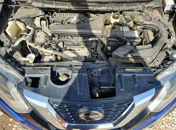 5N1AT2MT0KC704790 2019 NISSAN ROGUE Blue Սալոնի հետևի տեսք