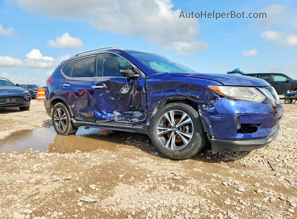 5N1AT2MT0KC704790 2019 NISSAN ROGUE Blue Առջևի աջ