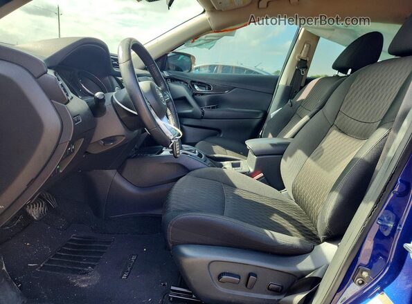 5N1AT2MT0KC704790 2019 NISSAN ROGUE Blue Սալոնի դիմացի տեսք