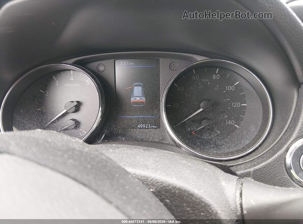 5N1AT2MT0KC795169 2019 NISSAN ROGUE White Հետևի նստատեղերի տեսք