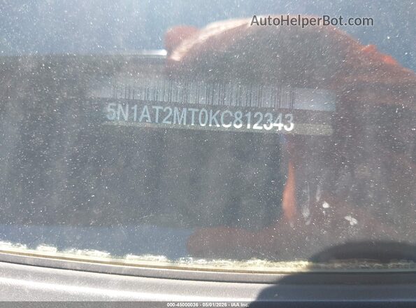 5N1AT2MT0KC812343 2019 NISSAN ROGUE Black Շարժիչի բաժամունքի տեսք
