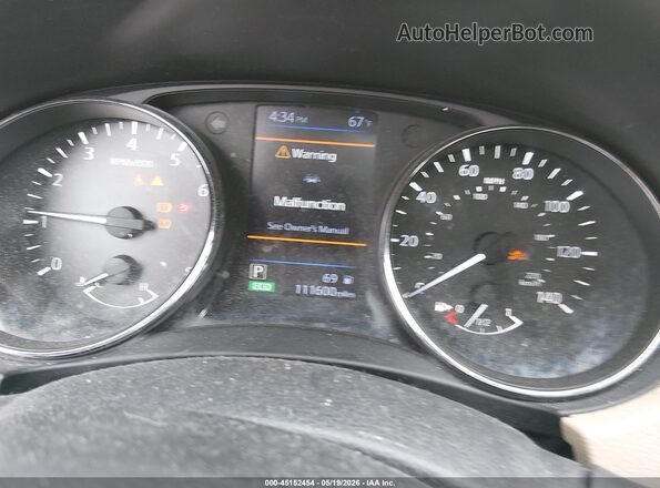 5N1AT2MT0KC840479 2019 NISSAN ROGUE Beige უკანა სავარძლების ხედი