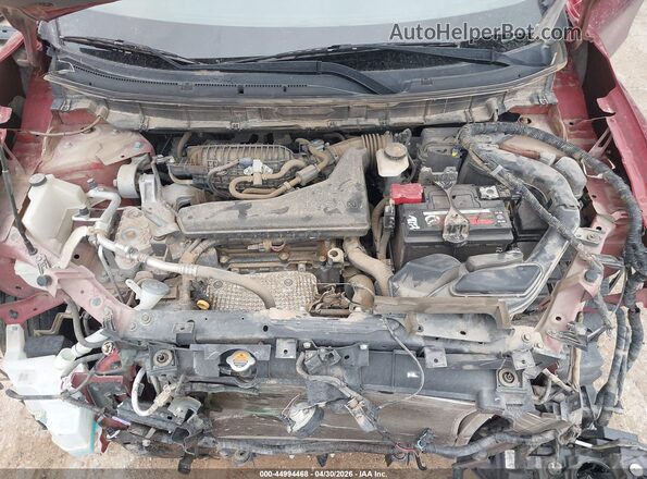 5N1AT2MT0LC700563 2020 NISSAN ROGUE Red Rear view