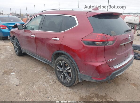 5N1AT2MT0LC700563 2020 NISSAN ROGUE Red Rear left