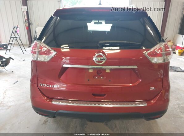5N1AT2MT1GC828414 2016 NISSAN ROGUE Red 