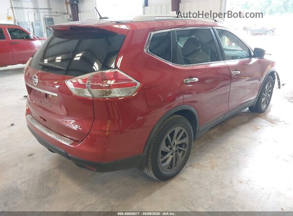5N1AT2MT1GC828414 2016 NISSAN ROGUE Red 