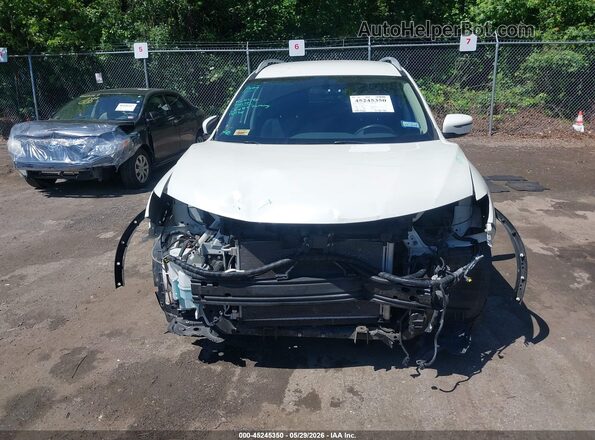 5N1AT2MT1JC755018 2018 NISSAN ROGUE White Вид щитка приладів