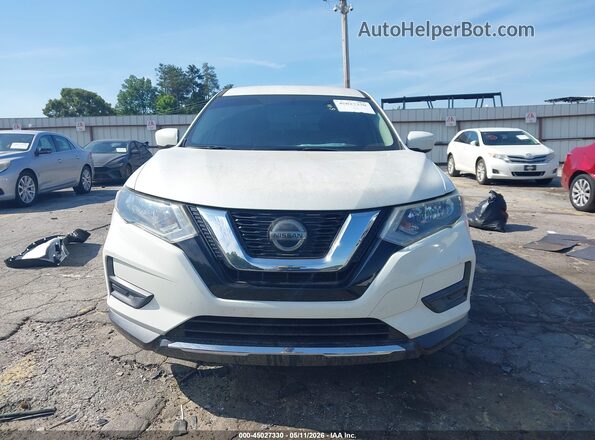 5N1AT2MT1JC772319 2018 NISSAN ROGUE White Instrument cluster view