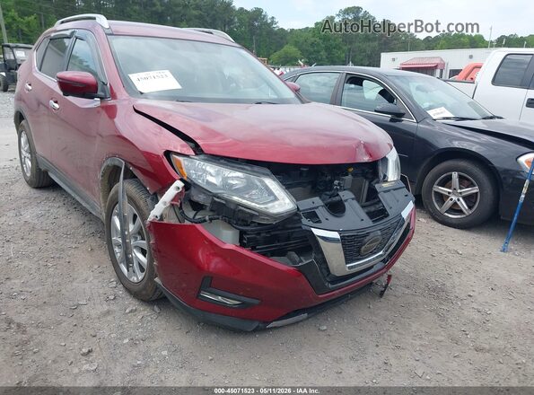 5N1AT2MT1JC808431 2018 NISSAN ROGUE Red წინა ხედი