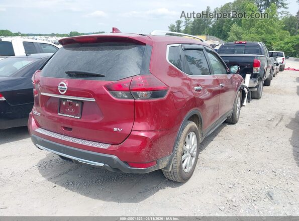 5N1AT2MT1JC808431 2018 NISSAN ROGUE Red უკანა მარჯვენა