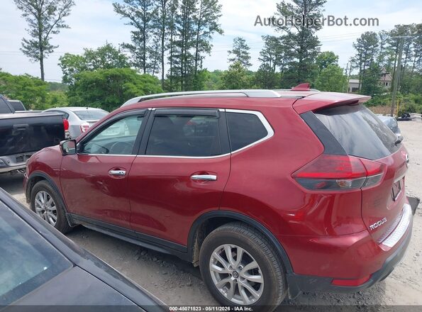 5N1AT2MT1JC808431 2018 NISSAN ROGUE Red უკანა სალონის ხედი