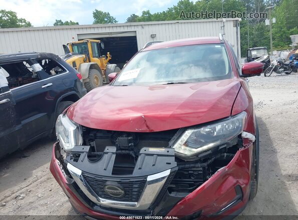 5N1AT2MT1JC808431 2018 NISSAN ROGUE Red წინა პანელის ხედი