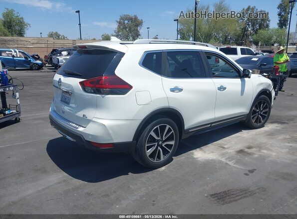5N1AT2MT1KC756641 2019 NISSAN ROGUE White Tył prawy
