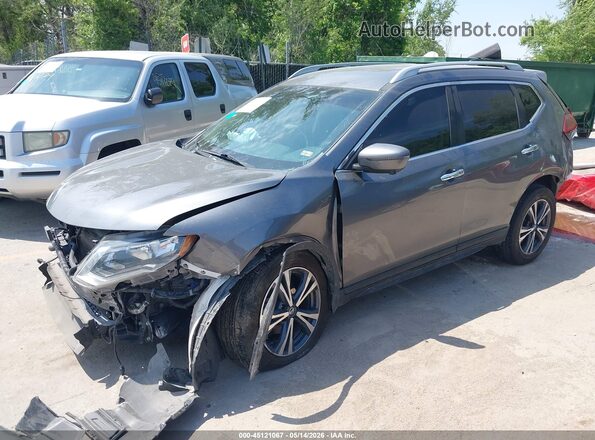 5N1AT2MT1KC764917 2019 NISSAN ROGUE Gray Передня ліва чверть