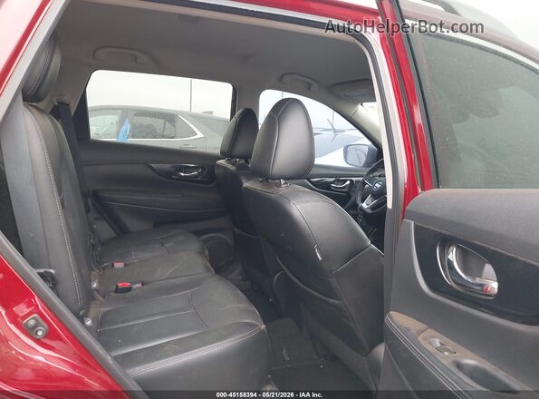 5N1AT2MT1KC770720 2019 NISSAN ROGUE Maroon VIN sticker view