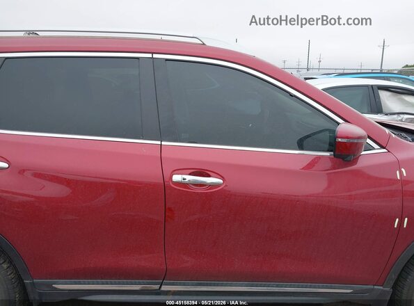 5N1AT2MT1KC770720 2019 NISSAN ROGUE Maroon Rear interior view