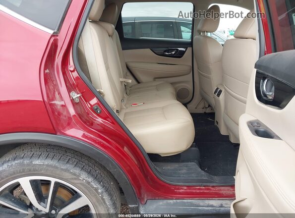 5N1AT2MT1LC746273 2020 NISSAN ROGUE Red Widok naklejki z numerem VIN