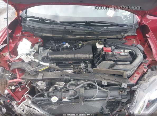 5N1AT2MT2GC776114 2016 NISSAN ROGUE Burgundy Widok z tyłu