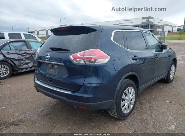 5N1AT2MT2GC847215 2016 NISSAN ROGUE Dark Blue Rear right