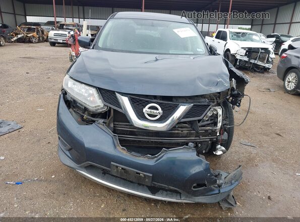 5N1AT2MT2GC847215 2016 NISSAN ROGUE Dark Blue Front view