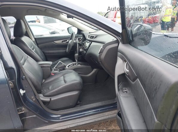 5N1AT2MT2GC847215 2016 NISSAN ROGUE Dark Blue Front interior view