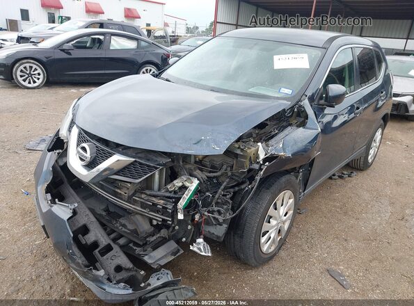 5N1AT2MT2GC847215 2016 NISSAN ROGUE Dark Blue Front left