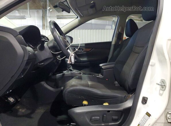 5N1AT2MT2HC881401 2017 NISSAN ROGUE White წინა სალონის ხედი