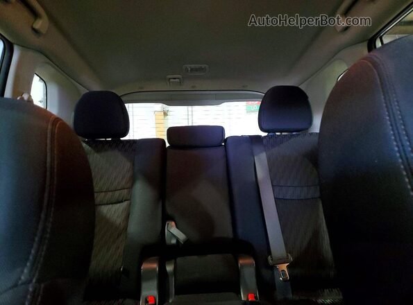 5N1AT2MT2HC881401 2017 NISSAN ROGUE White უკანა სავარძლების ხედი