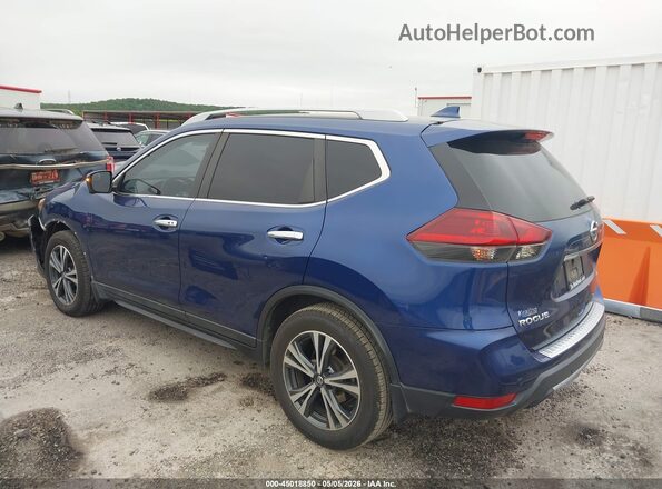 5N1AT2MT2KC780480 2019 NISSAN ROGUE Blue Задня ліва чверть