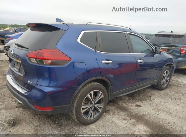 5N1AT2MT2KC780480 2019 NISSAN ROGUE Blue Задня права чверть