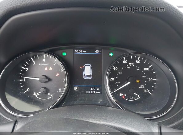 5N1AT2MT2KC780480 2019 NISSAN ROGUE Blue Вид задніх сидінь