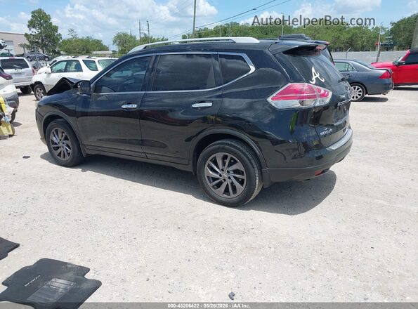 5N1AT2MT3GC751772 2016 NISSAN ROGUE Black Trasero izquierdo