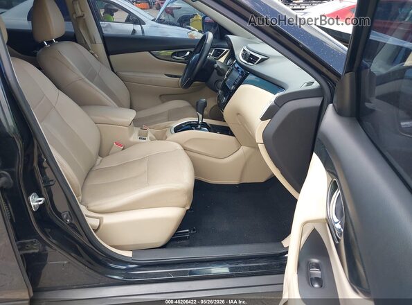 5N1AT2MT3GC751772 2016 NISSAN ROGUE Black Vista interior delantera
