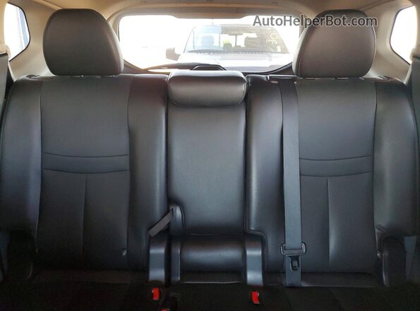 5N1AT2MT3GC770841 2016 NISSAN ROGUE Черный Вид задних сидений