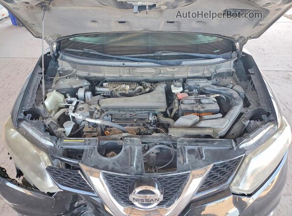 5N1AT2MT3GC770841 2016 NISSAN ROGUE Черный Вид подкапотного пространства