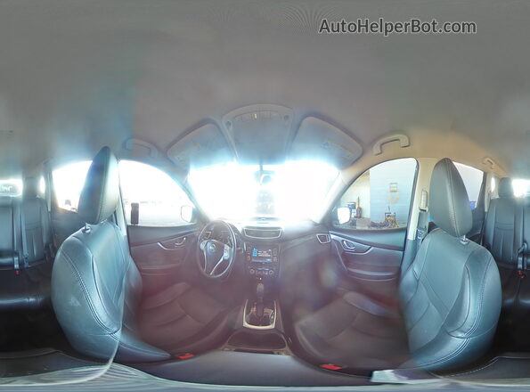 5N1AT2MT3GC770841 2016 NISSAN ROGUE Черный Панорамный вид салона 360°
