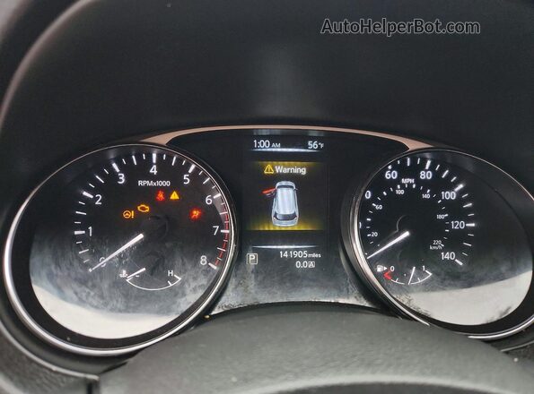 5N1AT2MT3GC855386 2016 NISSAN ROGUE Gray Instrument cluster view