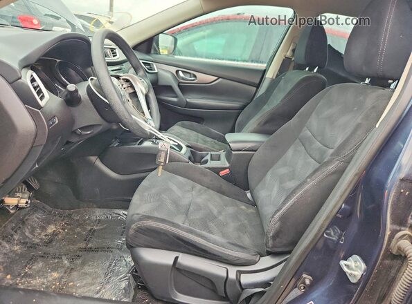 5N1AT2MT3GC855386 2016 NISSAN ROGUE Gray Front interior view