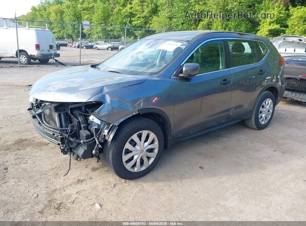5N1AT2MT3JC770202 2018 NISSAN ROGUE Gray 