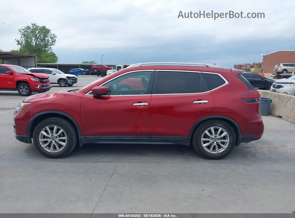 5N1AT2MT3JC772810 2018 NISSAN ROGUE Red 